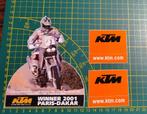 Lot 3x stickers KTM logo en Winnaar Paris Dakar 2001 F.Meoni, Enlèvement ou Envoi