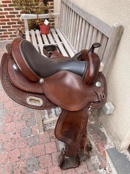 Westernzadel Buccaro, Dieren en Toebehoren, Paarden en Pony's | Zadels, Gebruikt, Western, Ophalen