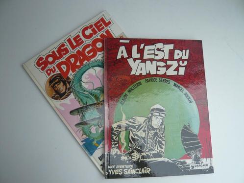 YVES SAINCLAIR tomes 1 et 2 (EO tbe) de MOLITERNI, Livres, BD, Utilisé, Série complète ou Série, Enlèvement ou Envoi