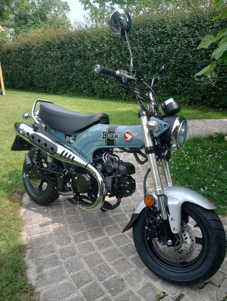 Honda Dax ST125, Motoren, Motoren | Honda, Particulier, Overig, 11 kW of minder, 1 cilinder, Minimaal motorrijbewijs A1, ABS, LED Verlichting