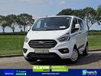 Ford TRANSIT CUSTOM 2.0 L2H1 Dub.- Cab. Navi, Automaat, Wit, Bedrijf, Diesel