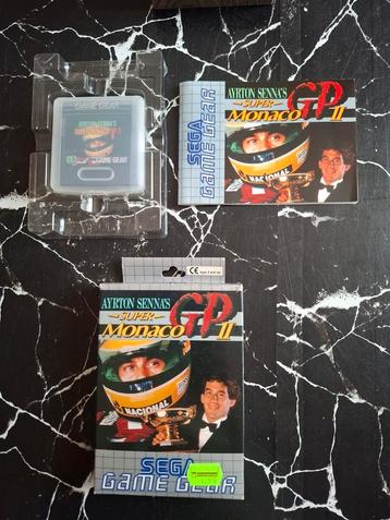 Sega Gamegear-spellen in een doos! Ayrton Senna! Wieg beschikbaar voor biedingen