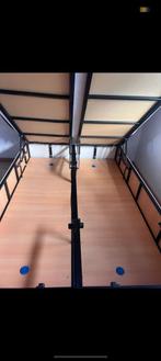 storage boxspring /bed, Huis en Inrichting, Slaapkamer | Bedden, Ophalen, Wit, Tweepersoons, 140 cm