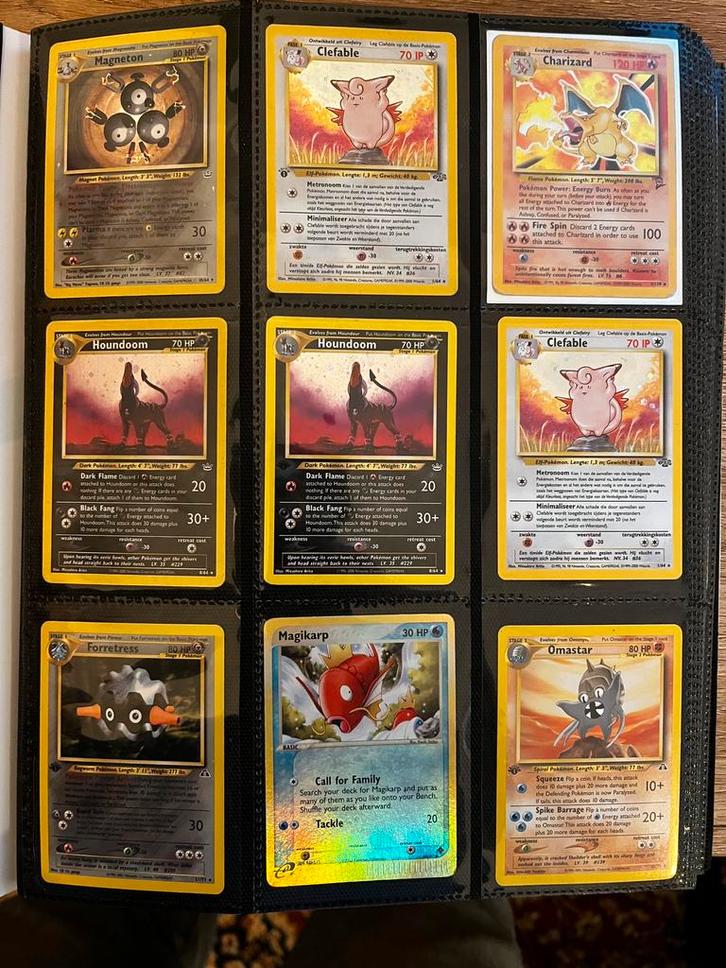 Oude Pokémon collectie te koop los of samen!, Hobby en Vrije tijd, Verzamelkaartspellen | Pokémon, Gebruikt, Meerdere kaarten