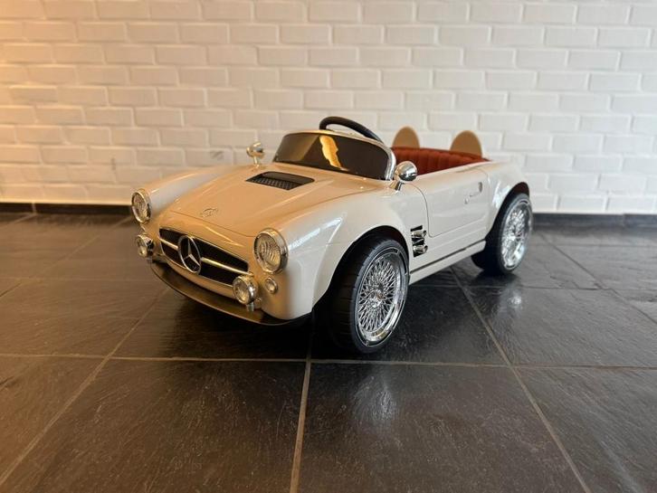 NIEUWE Oldtimer Mercedes 300SL Kinderauto, Kinderen en Baby's, Speelgoed | Buiten | Accuvoertuigen, Nieuw, Ophalen of Verzenden