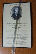 Edmond GAILLARD 1934, Verzenden