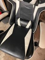 Gamestoel, Huis en Inrichting, Bureaustoelen, Ophalen, Zwart, Zo goed als nieuw, Gaming bureaustoel