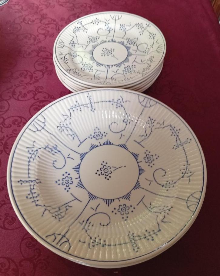 Boch borden, Antiek en Kunst, Antiek | Servies los, Ophalen of Verzenden