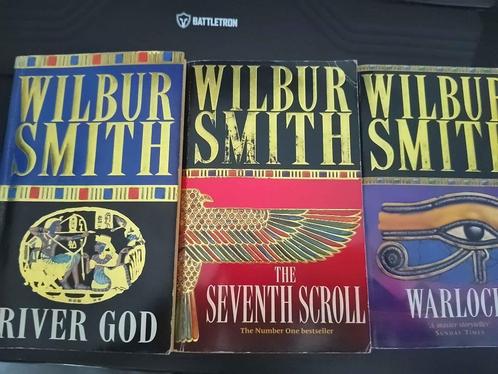 Willbur Smith - L'Égypte ancienne, livres 1 à 3, anglais, Livres, Thrillers, Utilisé, Amérique, Enlèvement