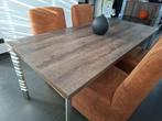 Eettafel (met stoelen afzonderlijk verkrijgbaar), Huis en Inrichting, Ophalen, 50 tot 100 cm, Zo goed als nieuw, Vijf personen of meer