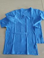 T-shirt effen blauw Maat 116, Ophalen of Verzenden