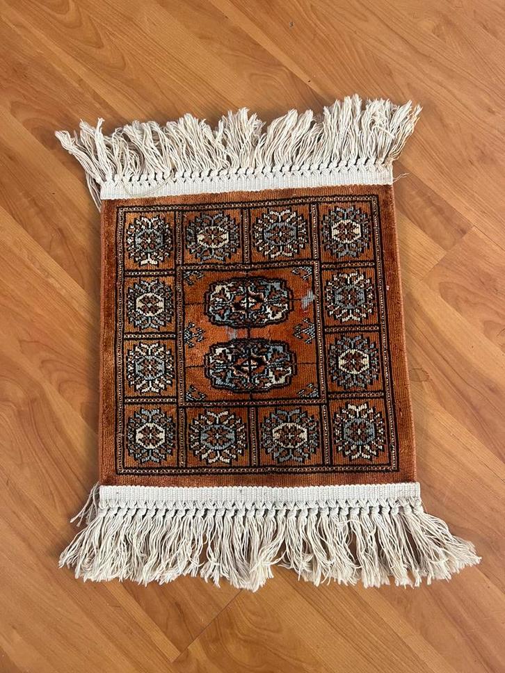 Vintage oosters tapijt kleedje 37/34, Antiek en Kunst, Antiek | Tapijten, Tafelkleden en Textiel, Ophalen of Verzenden