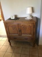 Tv kastje in eikenhout, Ophalen, Gebruikt