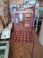 Smeedijzeren stoelen met kussens! NIEUW!  KOOPJE, Huis en Inrichting, Stoelen, Ophalen