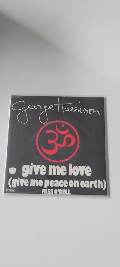 George Harrison - Give me love, Cd's en Dvd's, Vinyl Singles, Gebruikt, Ophalen of Verzenden