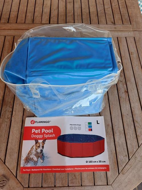 Hondenzwembad: Pet pool-Flamingo diameter 160x30cm, Dieren en Toebehoren, Honden-accessoires, Zo goed als nieuw, Ophalen of Verzenden