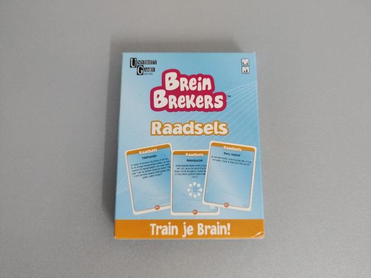 Breinbrekers Raadsels (University Games), Hobby en Vrije tijd, Denksport en Puzzels, Zo goed als nieuw, Overige typen, Ophalen of Verzenden