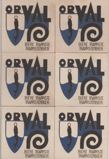  Bierviltjes " Orval " 12 stuks beschikbaar voor biedingen