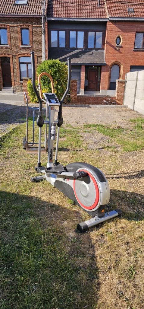 Vélo elliptique HAMMER, Sport en Fitness, Fitnessapparatuur, Zo goed als nieuw, Crosstrainer, Armen, Benen, Rug, Ophalen