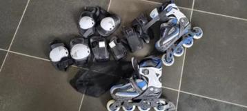 valbescherming voor inline skates, Enlèvement ou Envoi, Réglable, Utilisé