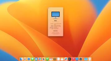 iMac 21 inch Mac OS Ventura 13.7.3  beschikbaar voor biedingen