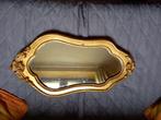 Petit miroir ancien, Ophalen, Ovaal, Minder dan 50 cm, Minder dan 100 cm