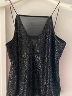 Prachtig topje Small mee glittertjes zwart ! Mooi, Ophalen of Verzenden, Zwart