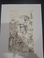 Litho bert van den broeck, de wereld wil bedrogen worden, Enlèvement ou Envoi