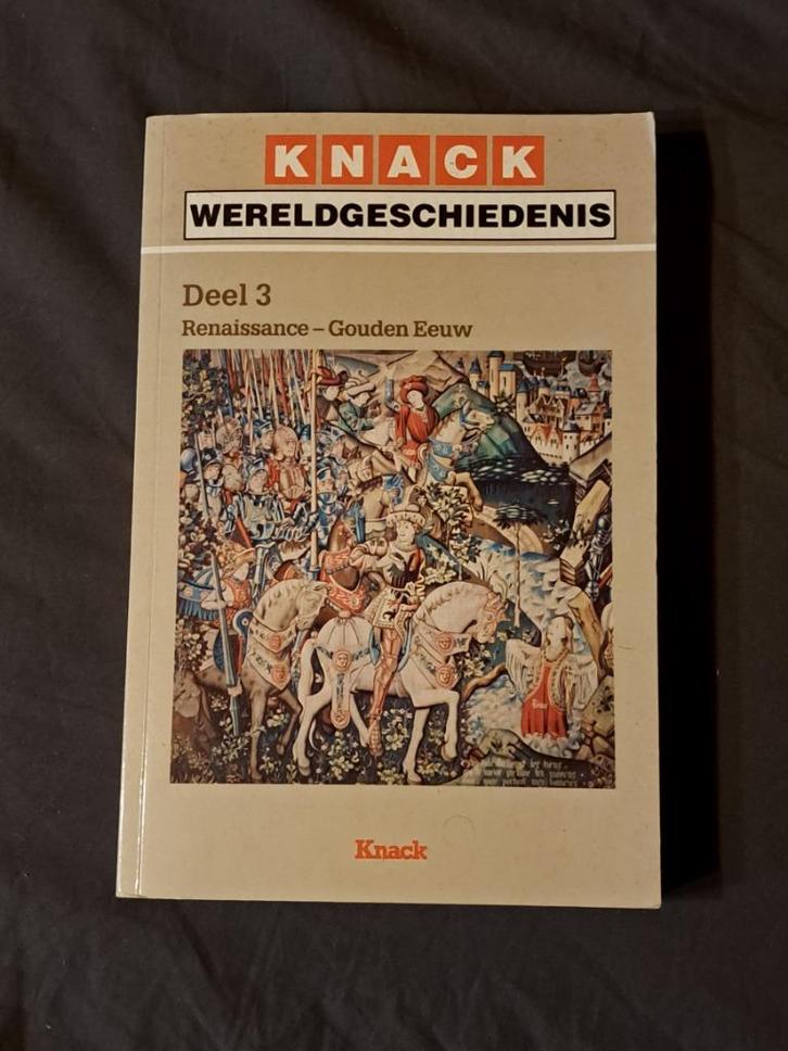 Knack wereldgeschiedenis deel 3 renaissance - gouden eeuw, Boeken, Geschiedenis | Wereld, Ophalen of Verzenden