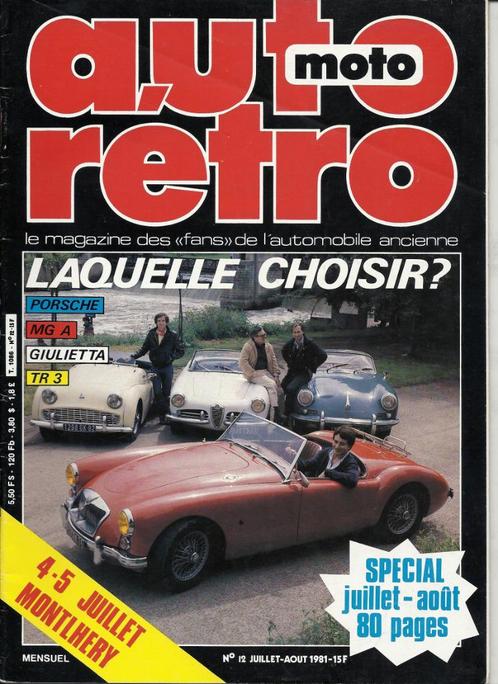 Revues Auto Rétro, Boeken, Auto's | Folders en Tijdschriften, Ophalen