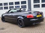 Audi A4 Cabriolet 3.2 V6 FSI Quattro Automaat - Xenon - Leer, Auto's, Automaat, Zwart, Cabriolet, A4