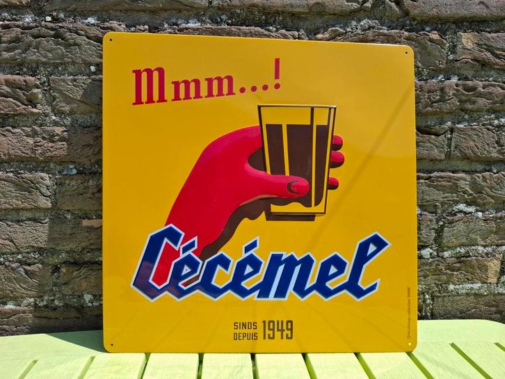 Reclamebord Cecemel, Verzamelen, Merken en Reclamevoorwerpen, Nieuw, Reclamebord, Ophalen of Verzenden