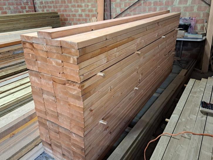 TE KOOP! Balken/gordingen/bruggen: 3 en 4,2 meter, Bricolage & Construction, Bois & Planches, Neuf, Poutre, Épicéa, 300 cm ou plus