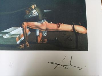 Salvador Dali litho: L' Enigme de Guillaume Tell beschikbaar voor biedingen