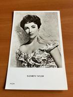 Postkaart met foto filmster Elizabeth Taylor- Jaren 60, Verzenden, Gebruikt, Film, Foto of Kaart