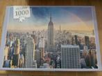 NY City puzzel van 1000 p, Hobby en Vrije tijd, Denksport en Puzzels, Ophalen of Verzenden, 500 t/m 1500 stukjes, Gebruikt, Legpuzzel