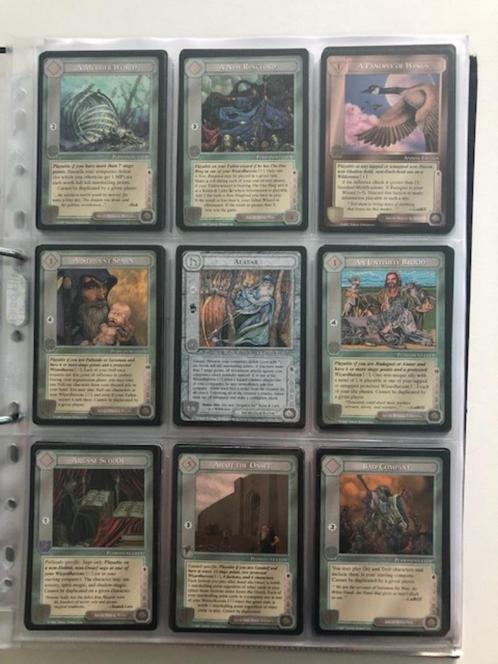 MIDDLE-EARTH THE WIZARDS CCG : THE WHITE HAND COMPLEET, Verzamelen, Lord of the Rings, Zo goed als nieuw, Ophalen