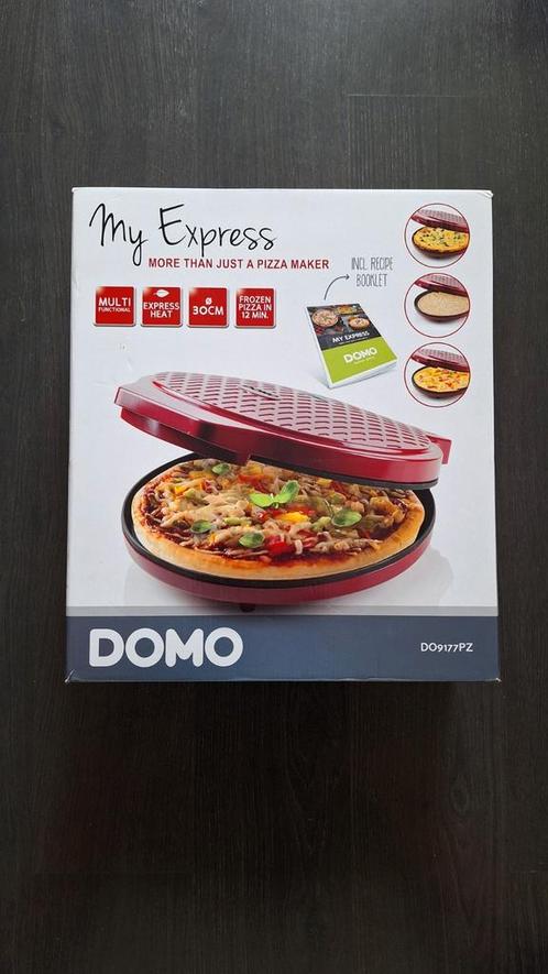 Domo My Express DO9177PZ, Elektronische apparatuur, Contactgrills, Nieuw, Uitneembare platen, Vaatmachinebestendige platen, Ophalen of Verzenden