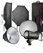 Kit flash de studio professionnel, Enlèvement, Comme neuf, Studio photo complet