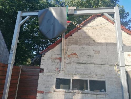 portaalkraan, Doe-het-zelf en Bouw, Lieren en Takels, Gebruikt, Handmatig, Ophalen