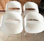 ZUCO Original design 4 stoelen, Ophalen, Wit, Design, origineel, uniek model, Zo goed als nieuw