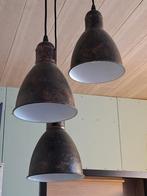 Industriële verlichting, Huis en Inrichting, Lampen | Hanglampen, Ophalen, Gebruikt, Industrieel