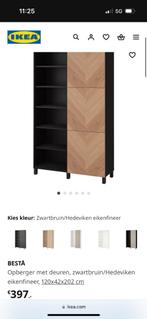 Kast ikea, Huis en Inrichting, Ophalen, Met deur(en), 100 tot 150 cm, Zo goed als nieuw