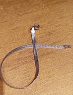 Bracelet en argent Je t'aime, Bijoux, Sacs & Beauté, Bracelets, Enlèvement ou Envoi, Comme neuf, Argent, Argent