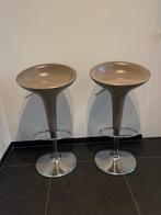 Originele Bombo Magis barkrukken (Stefano Giovannoni), Huis en Inrichting, Barkrukken, Ophalen, In hoogte verstelbaar, Metaal