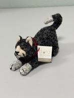 Dora Designs - Kat cat poes Paperweight faux leer suedette, Ophalen of Verzenden, Nieuw, Dier