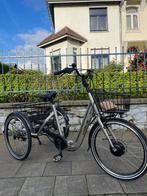 Vogue opvouwbare driewieler met elektrische, nieuwstaat, Ophalen of Verzenden, Inklapbaar, Zo goed als nieuw, Elektrische rolstoel