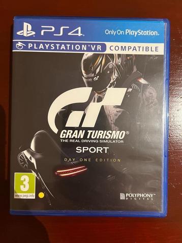 Gran Turismo Sport Day one edition jeu PS4, Online, Enlèvement ou Envoi, Virtual Reality, Comme neuf
