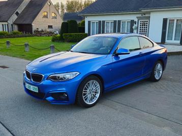 BMW 218i *2017 *133 000 km *M-pakket *full option *garantie, Autos, Cuir, Euro 6, Entreprise, Carnet d'entretien