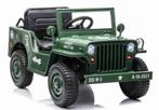 Willys jeep tot 3 kinderen accu speelgoedauto, Ophalen of Verzenden, Nieuw